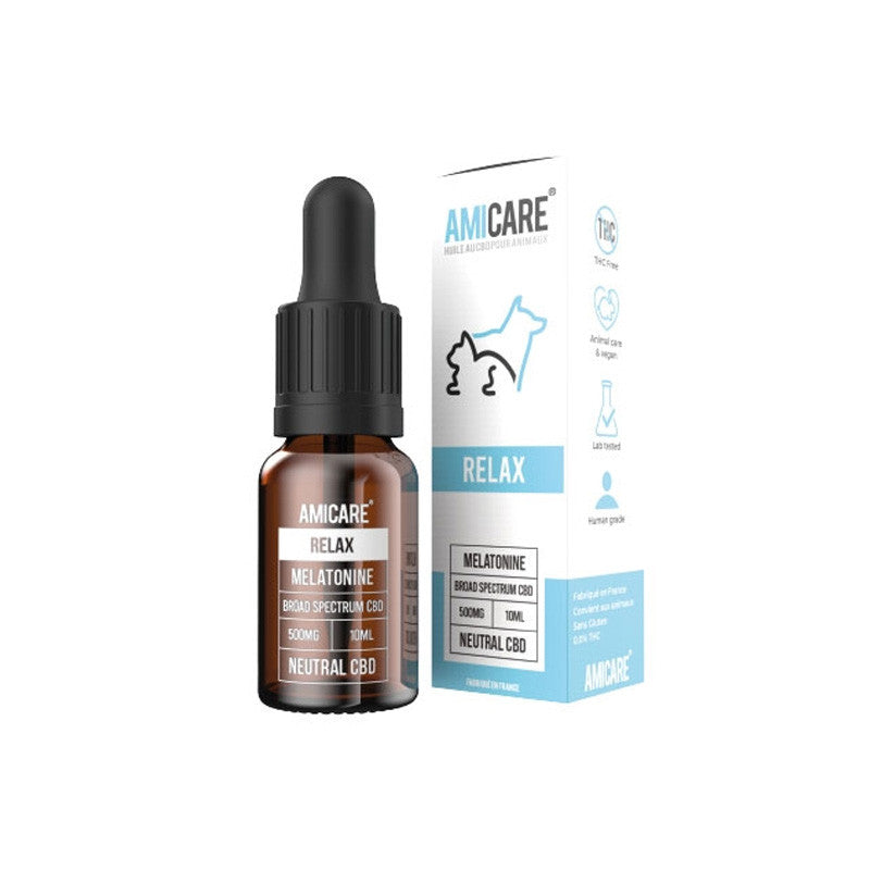 Huile de CBD pour animaux - Mélatonine