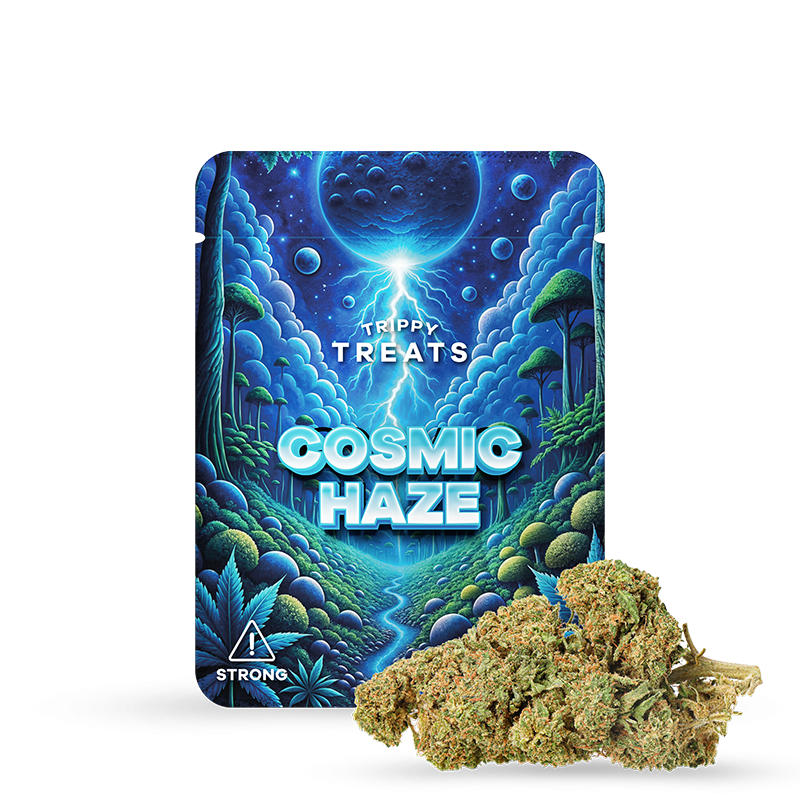 FLEURS TRIPPY TREATS - COSMIC HAZE
Intensité 10-OH-HHC :