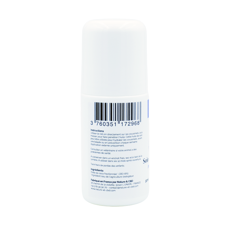 SOIN COUSSINETS CBD 6% - CHIEN & CHAT