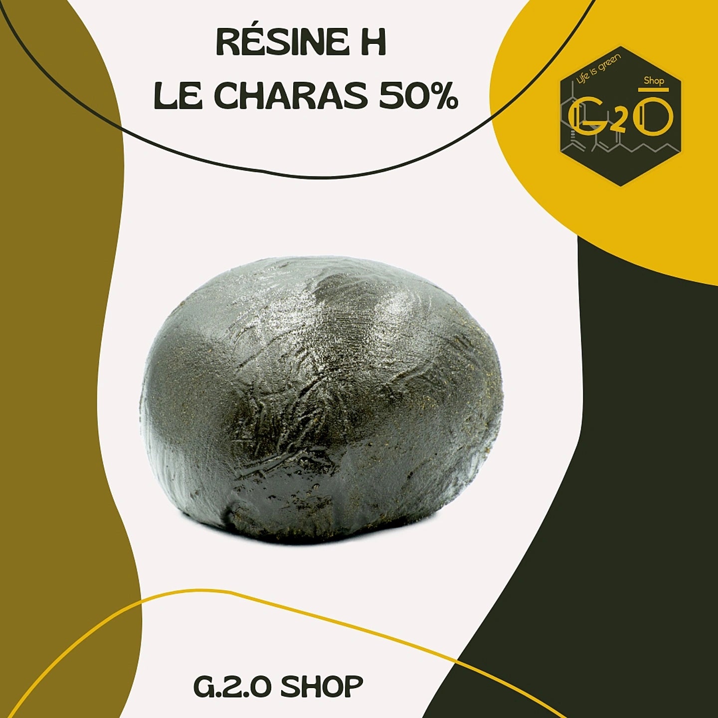 Résine H Infusion - Le Charas 50%