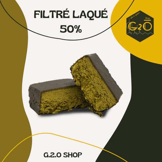 RÉSINE LE FILTRÉ LAQUÉ 50%