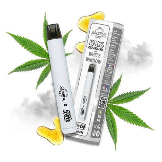 POD CBD RECHARGEABLE WHITE WIDOW