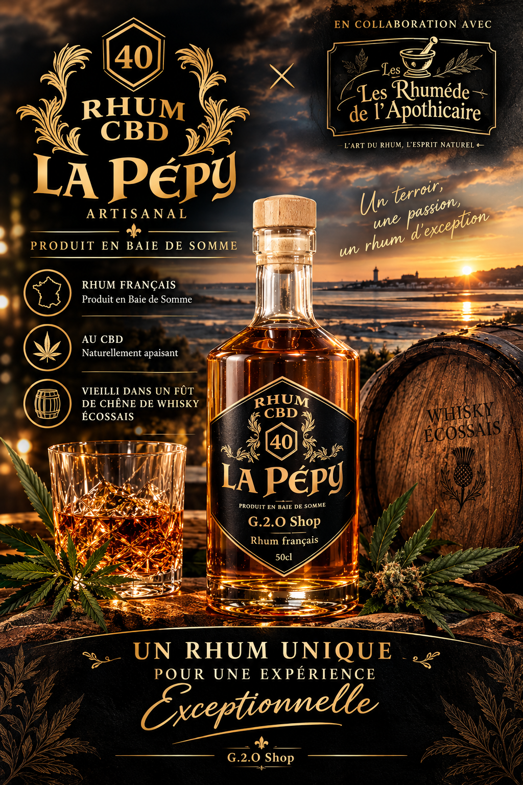 RHUM CBD FRANCAIS